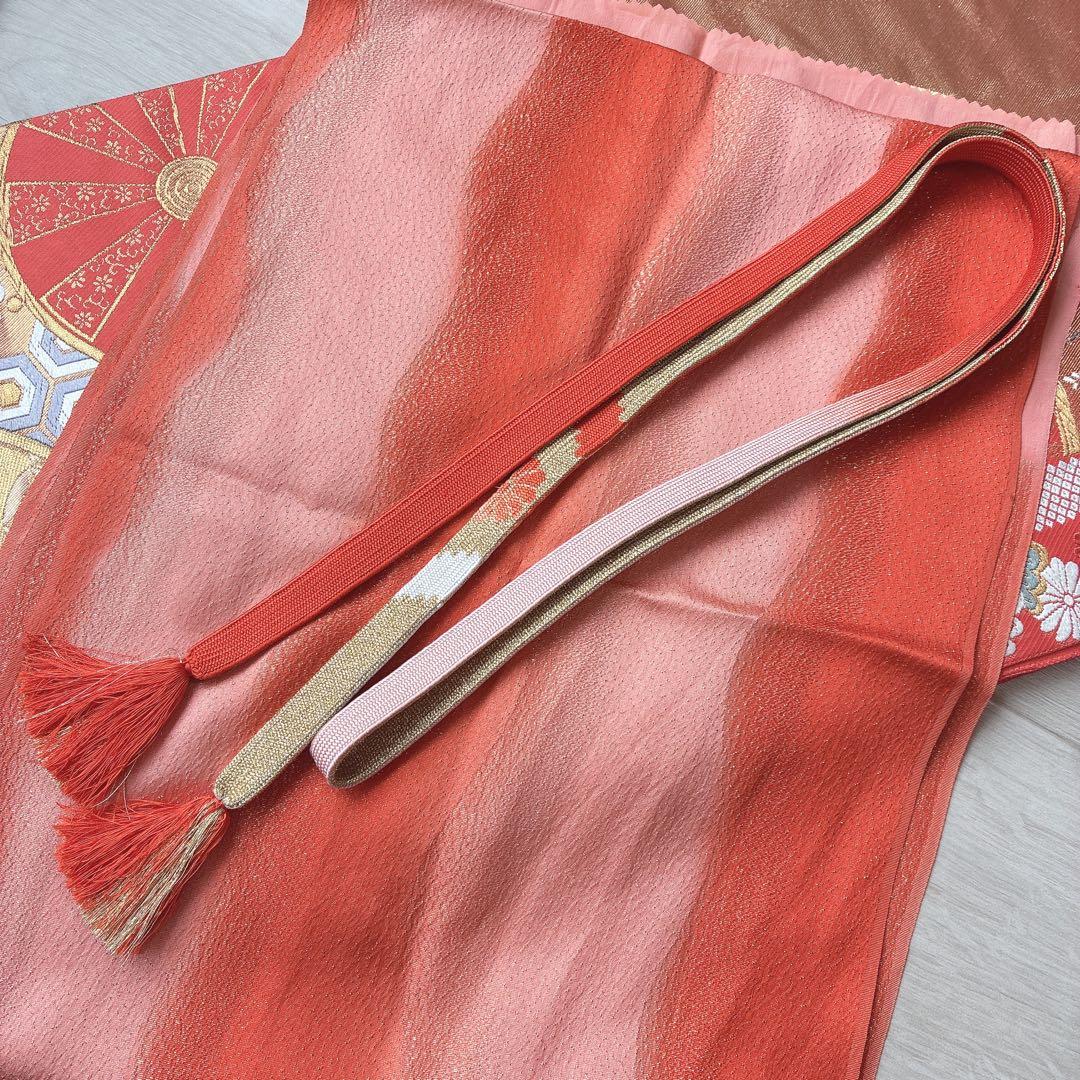 訪問着　フルセット　着物　トールサイズ　ロング丈　正絹　雅やか古典　G10