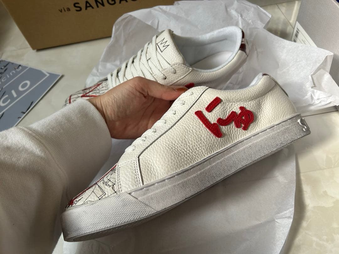 SANGACIO にゅ〜ず　バスキア　スニーカー　新品未使用