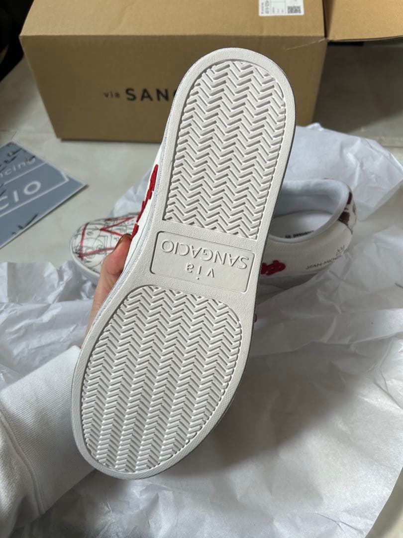 SANGACIO にゅ〜ず　バスキア　スニーカー　新品未使用