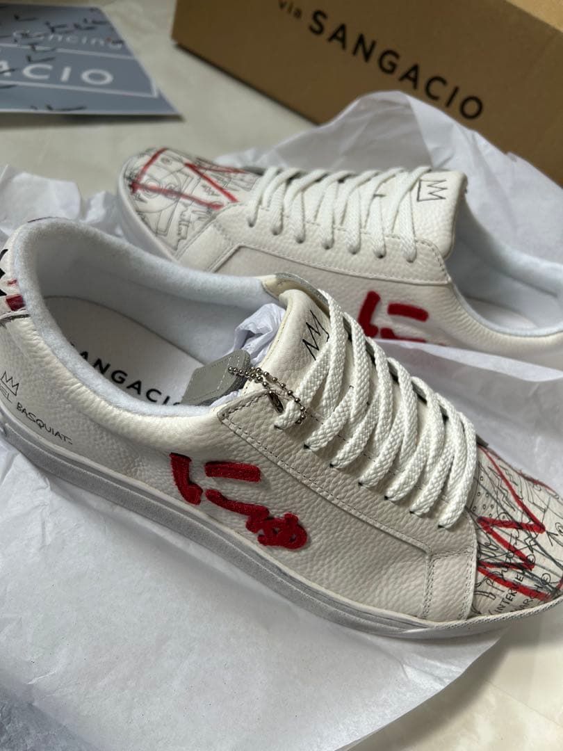 SANGACIO にゅ〜ず　バスキア　スニーカー　新品未使用