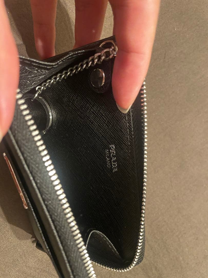 PRADA プラダ　サフィアーノレザー キーケース
