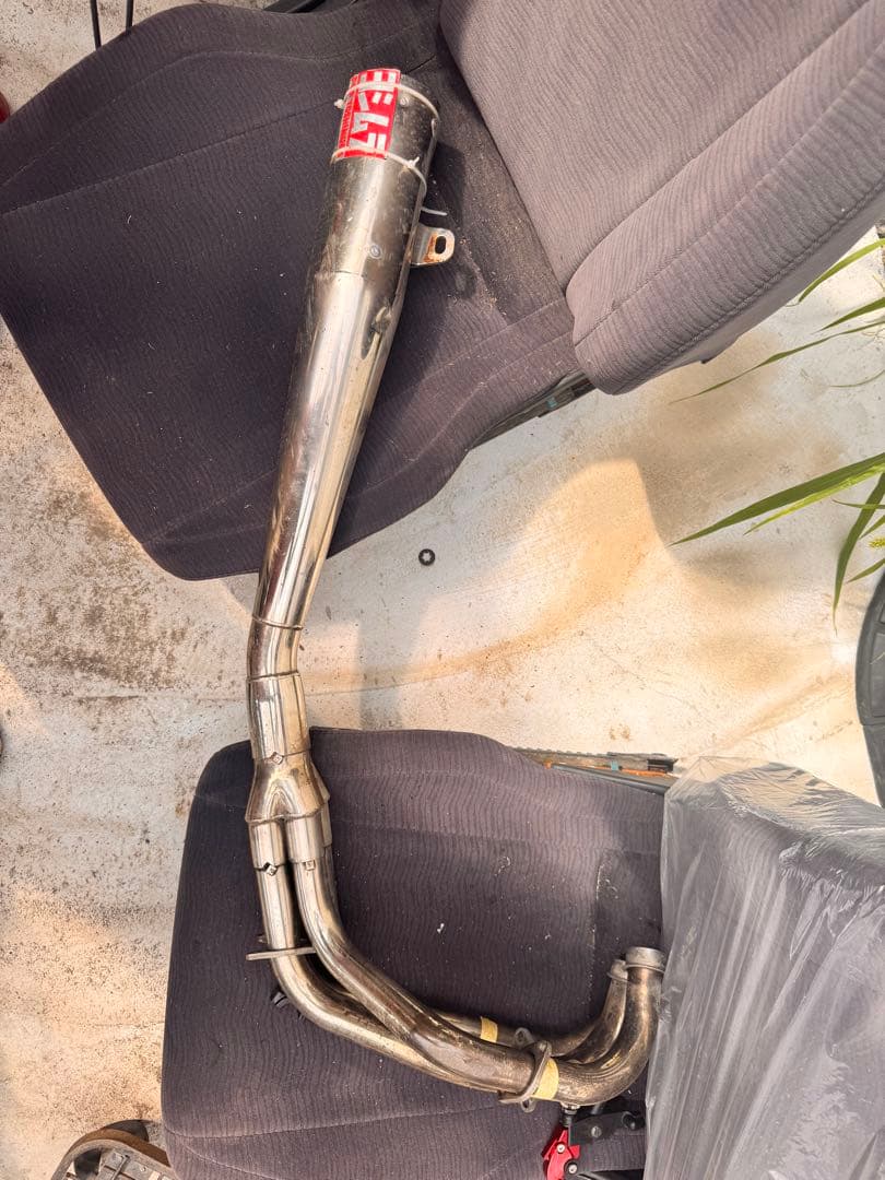 カタナ250 ヨシムラサイクロン　マフラー　gsx250s