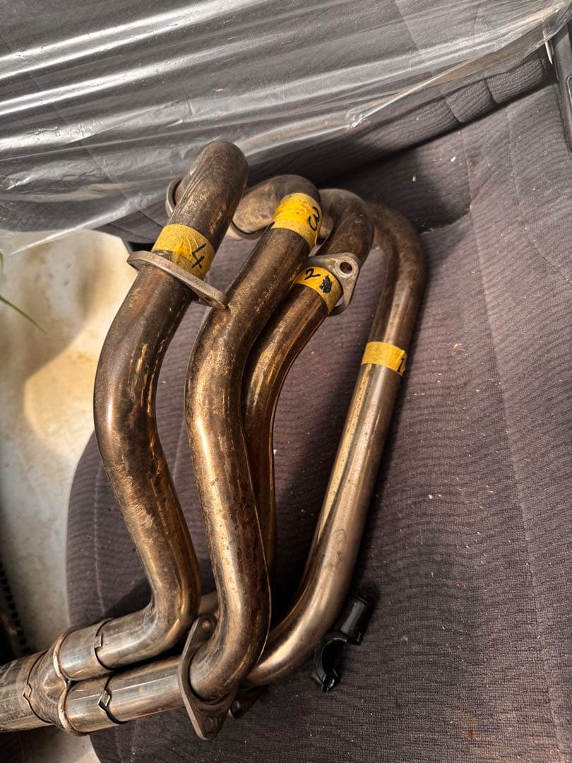 カタナ250 ヨシムラサイクロン　マフラー　gsx250s