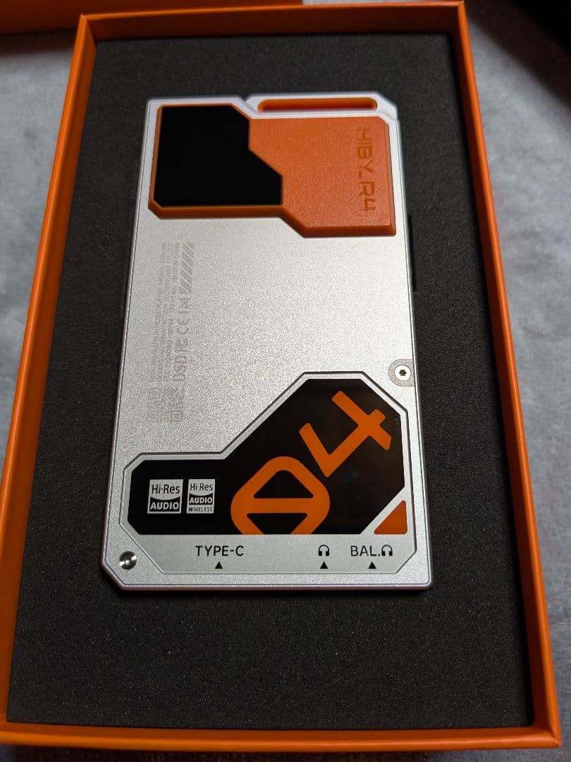 hiby R4 Orange DAP 動作確認済 初期化済