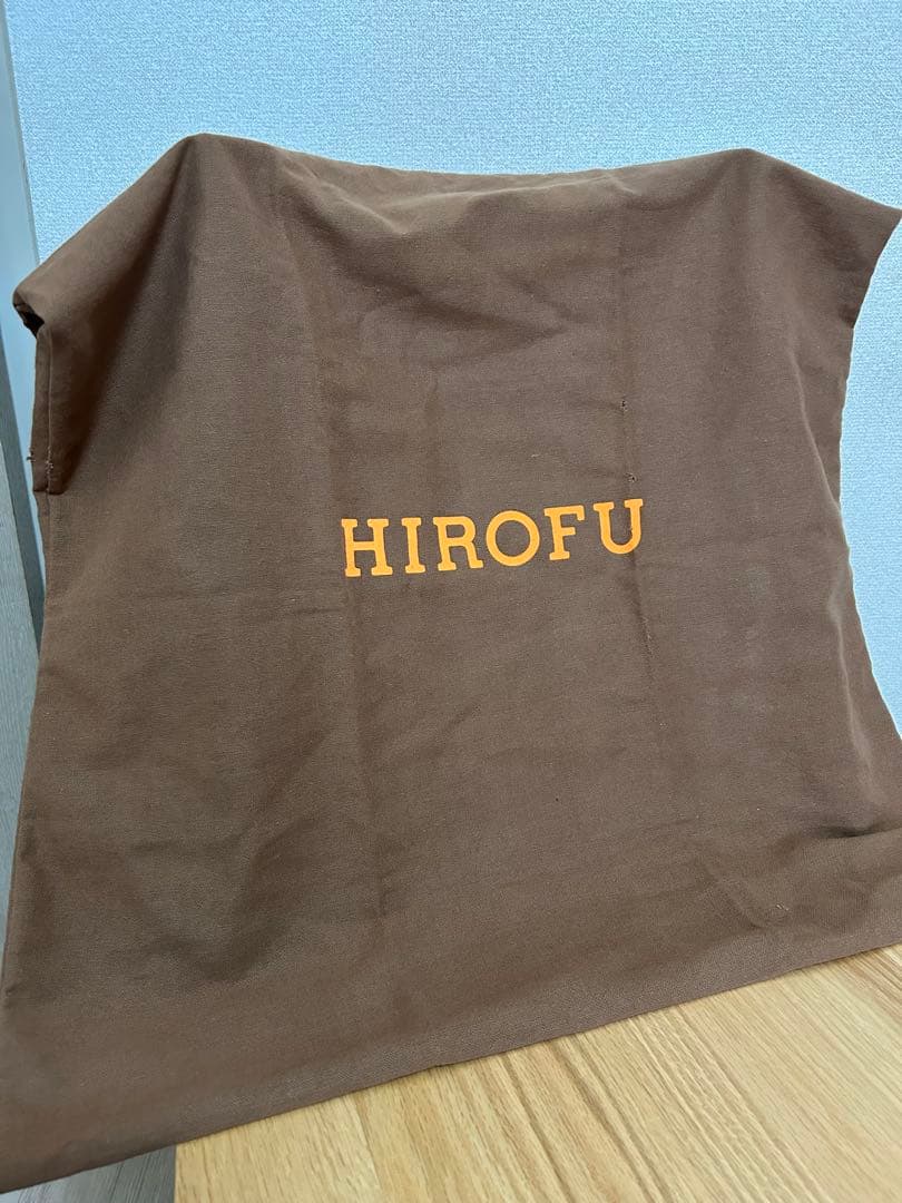 【未使用品】ヒロフ HIROFU レザートートバッグ ブラウン