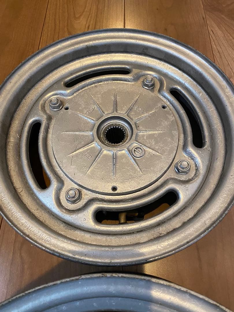 希少　ホンダ　フュージョン　ヘリックス純正　鉄チンホイール