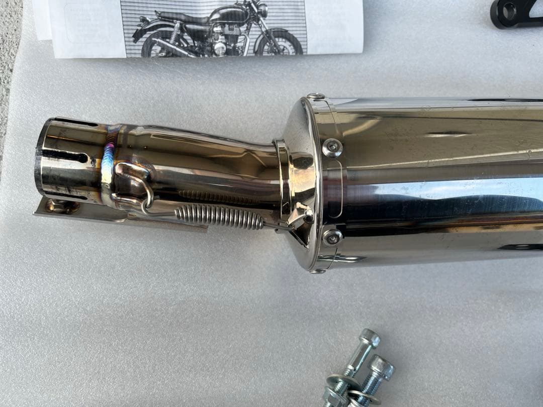 GB350 BEAMS R-EVO ステンレス スリップオン