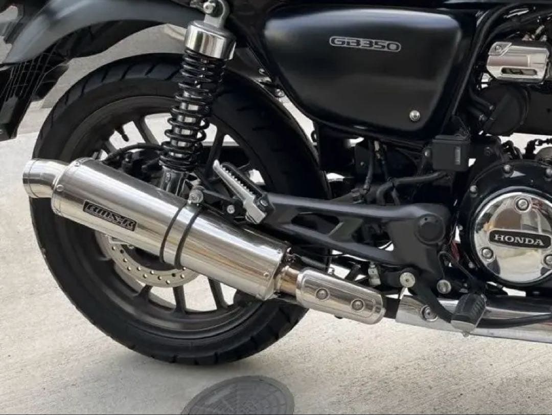 GB350 BEAMS R-EVO ステンレス スリップオン