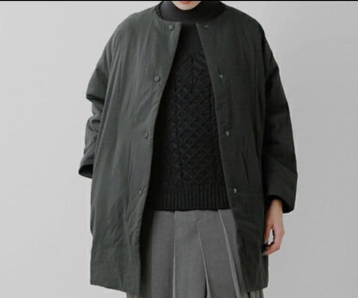 エバムエバ evam eva 中綿入りコート