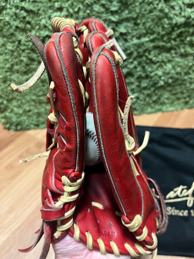 ウィルソンスタッフ 硬式外野手用グラブ D8型 Eオレンジ HWED8D