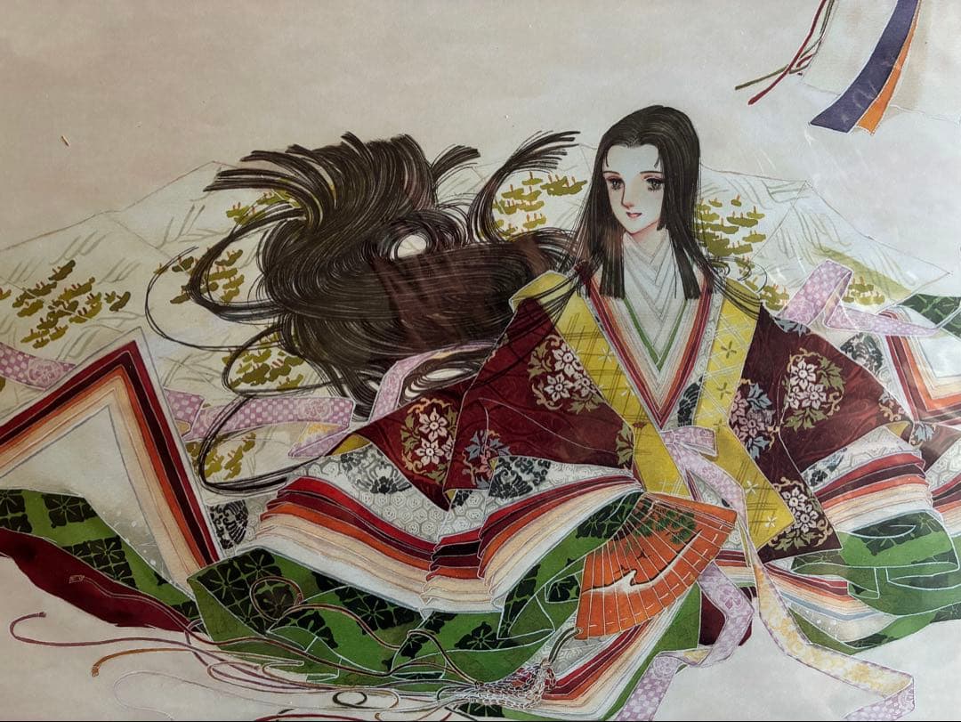 大和和紀　色紙絵