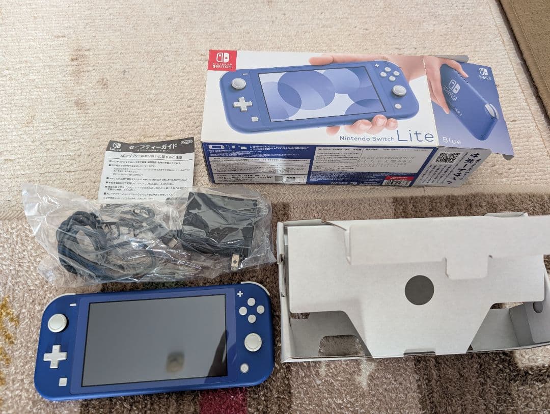 NintendoSwitch LITE スイッチライト 本体 青 ブルー