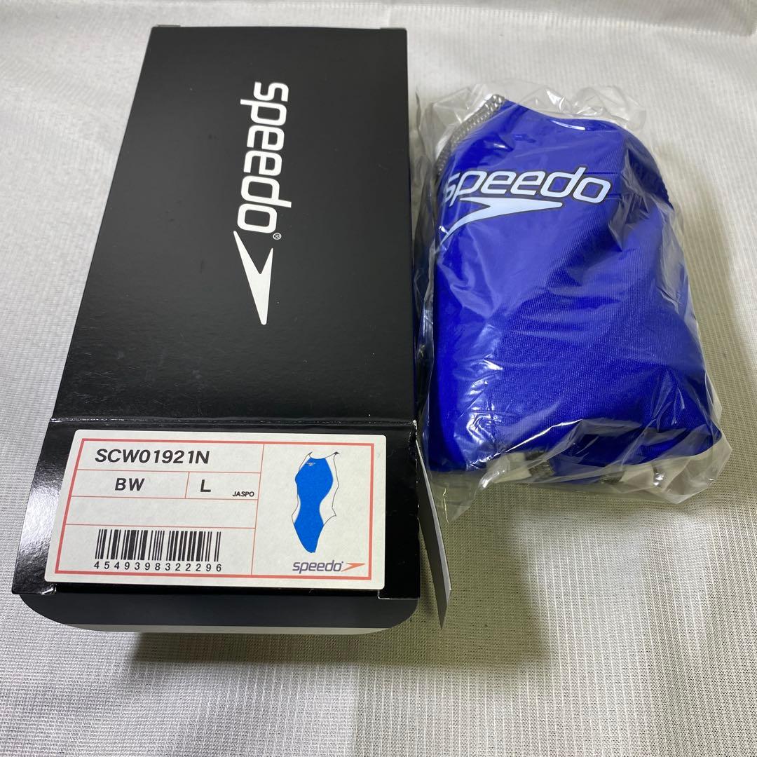 【新品】speedo 競泳水着　レディース　SCW01921N BW Lサイズ