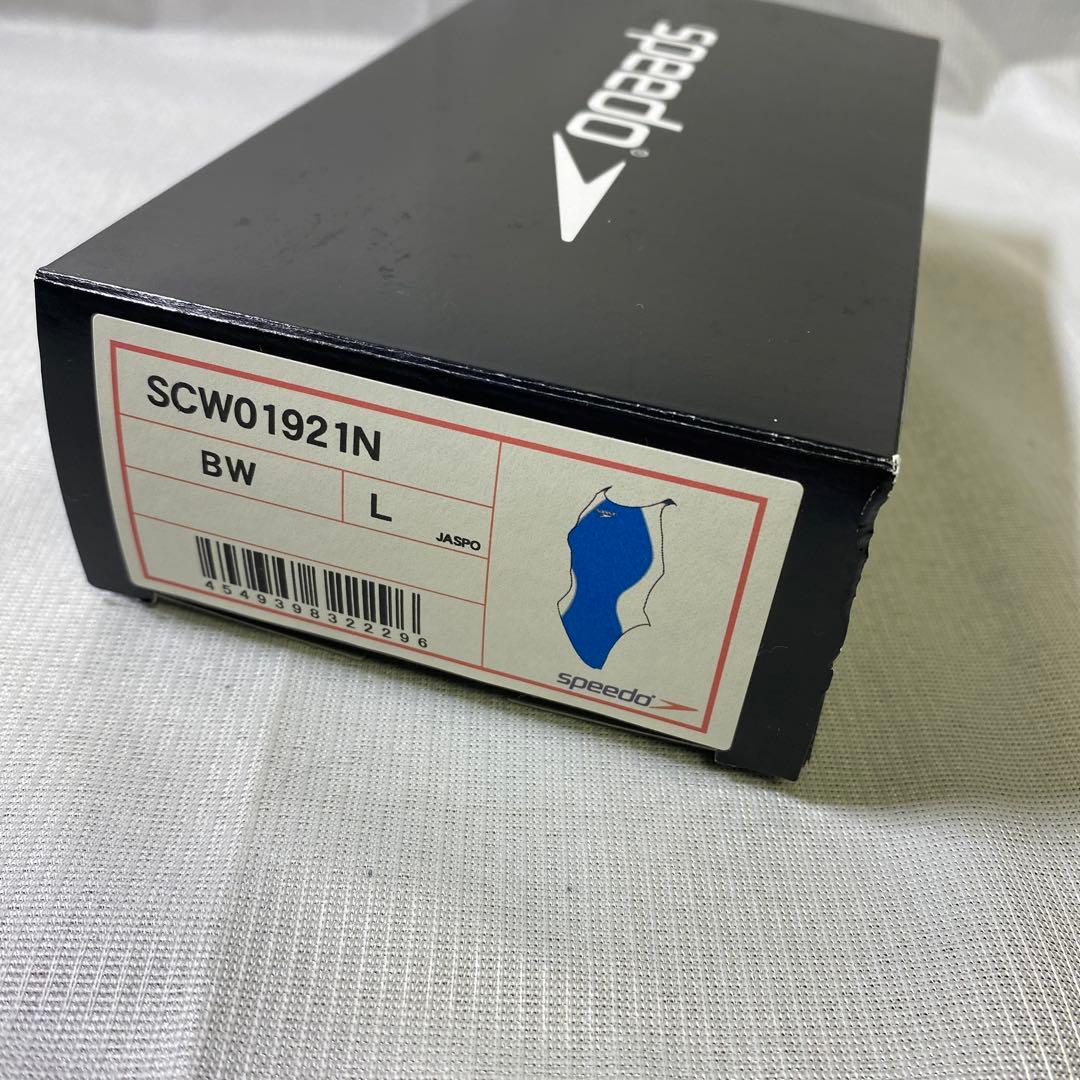 【新品】speedo 競泳水着　レディース　SCW01921N BW Lサイズ