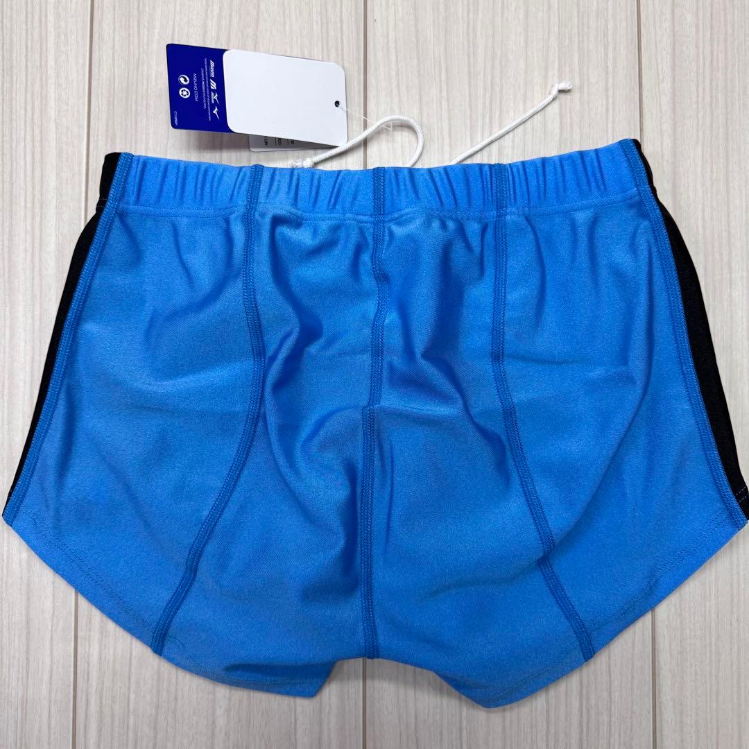 ミズノ　女子陸上レーシングショーツ(スパッツ型)　XL　サックスブルー×ブラック