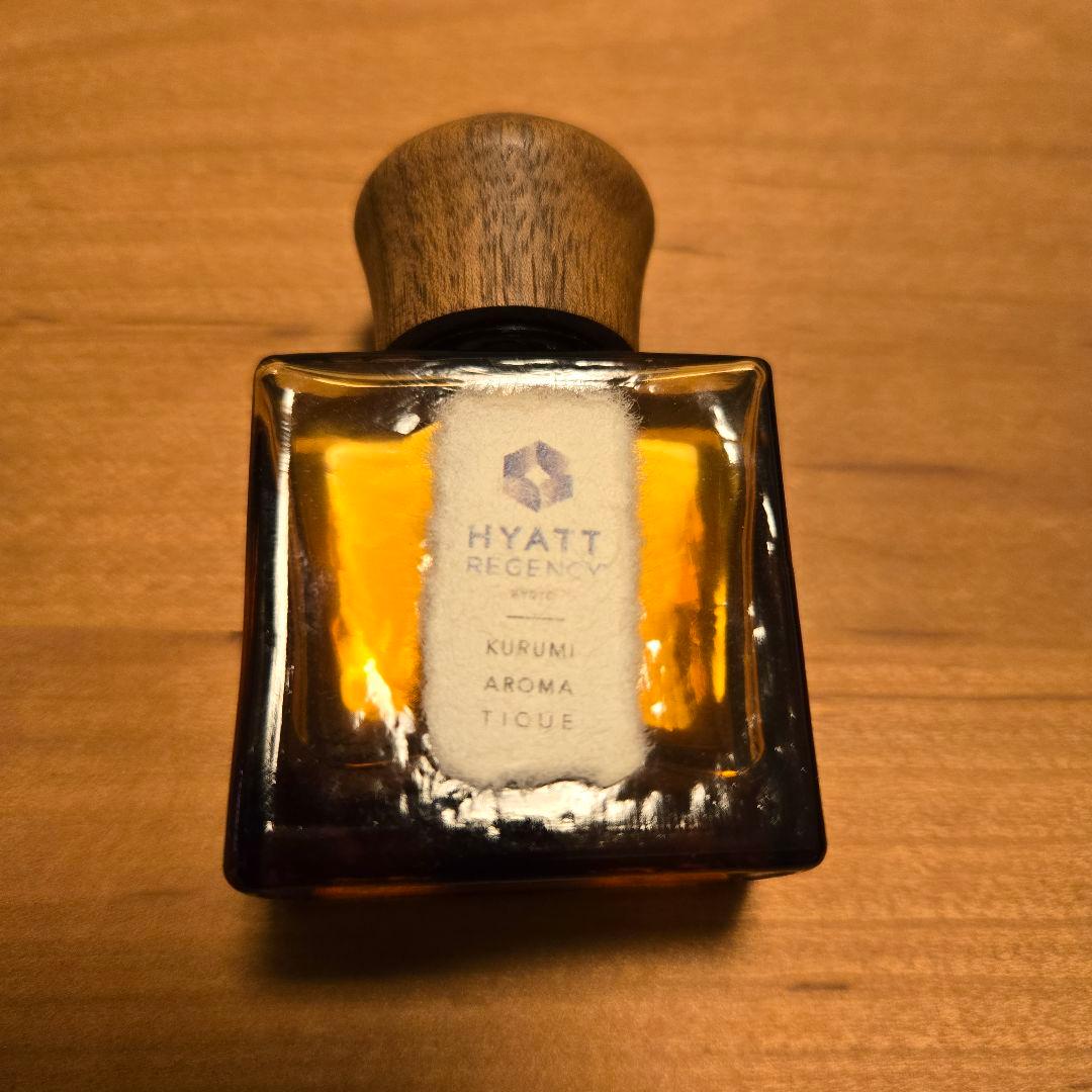 エッセンシャルオイル KURUMI AROMATIQUE HYATT REGENCY15ml