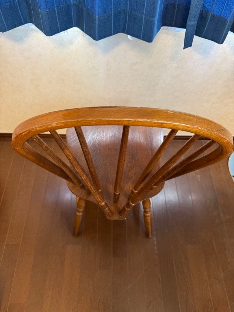 柏木工　ボウスピンドルバックウィンザーチェア　アンティークチェア　レトロ