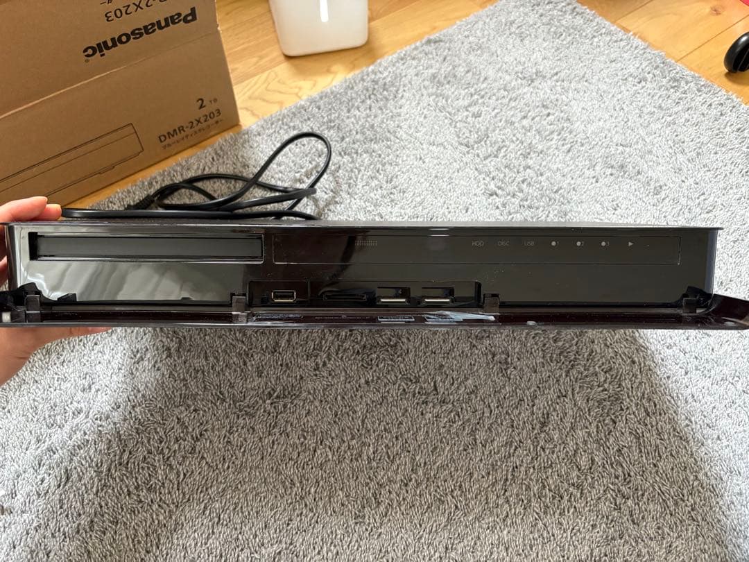 ジャンク品　REGZA　Blu-rayプレーヤー　HDD レコーダー