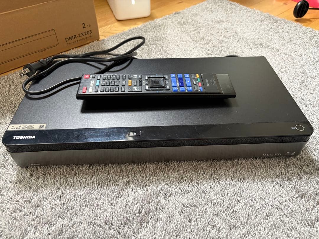 ジャンク品　REGZA　Blu-rayプレーヤー　HDD レコーダー