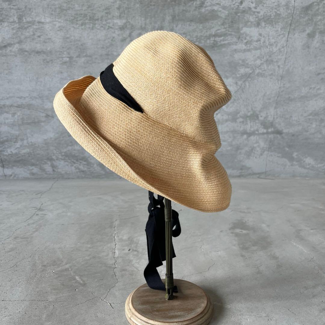 mature ha ボックスハット　11cm brim ribbon