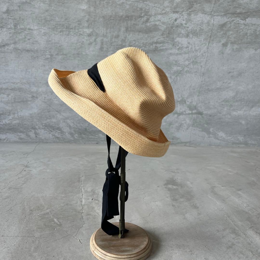 mature ha ボックスハット　11cm brim ribbon