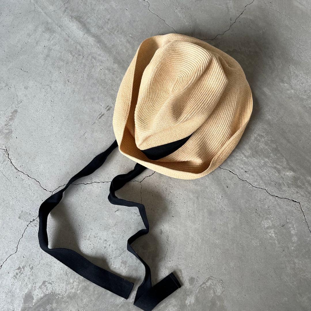 mature ha ボックスハット　11cm brim ribbon