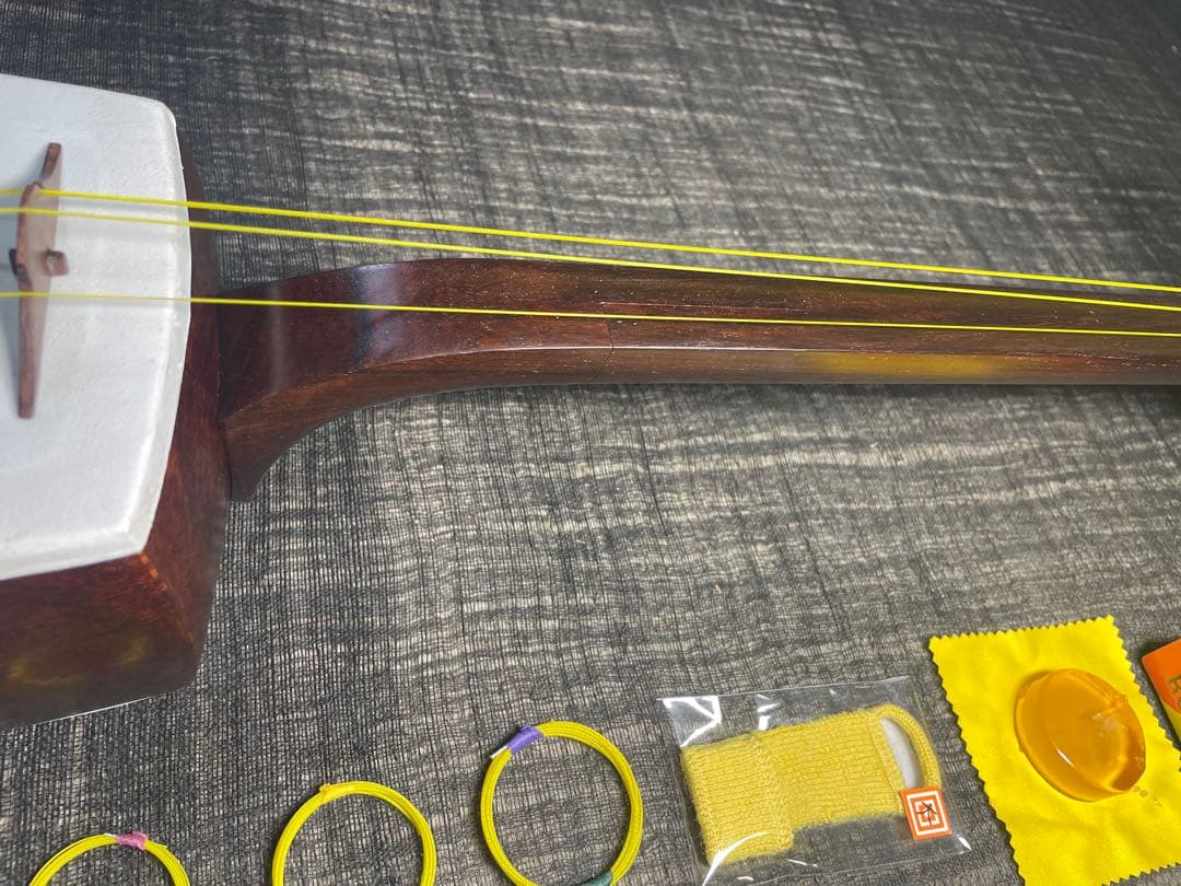 和胡弓 木製　弓　付属品セット