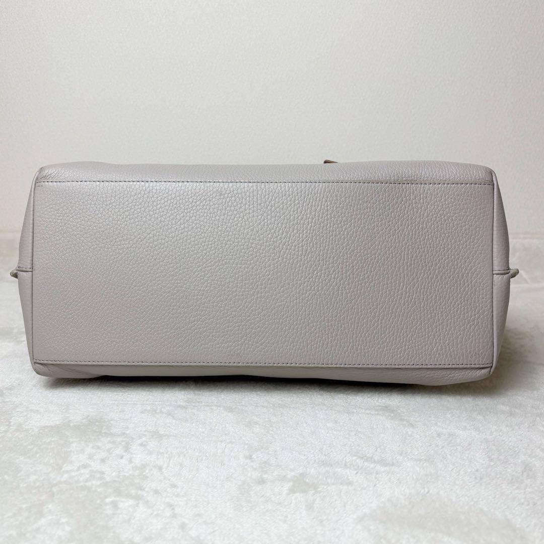 【美品✨/希少】FURLA ジョーヴェトートバッグ 革 ベージュ ギャランティー