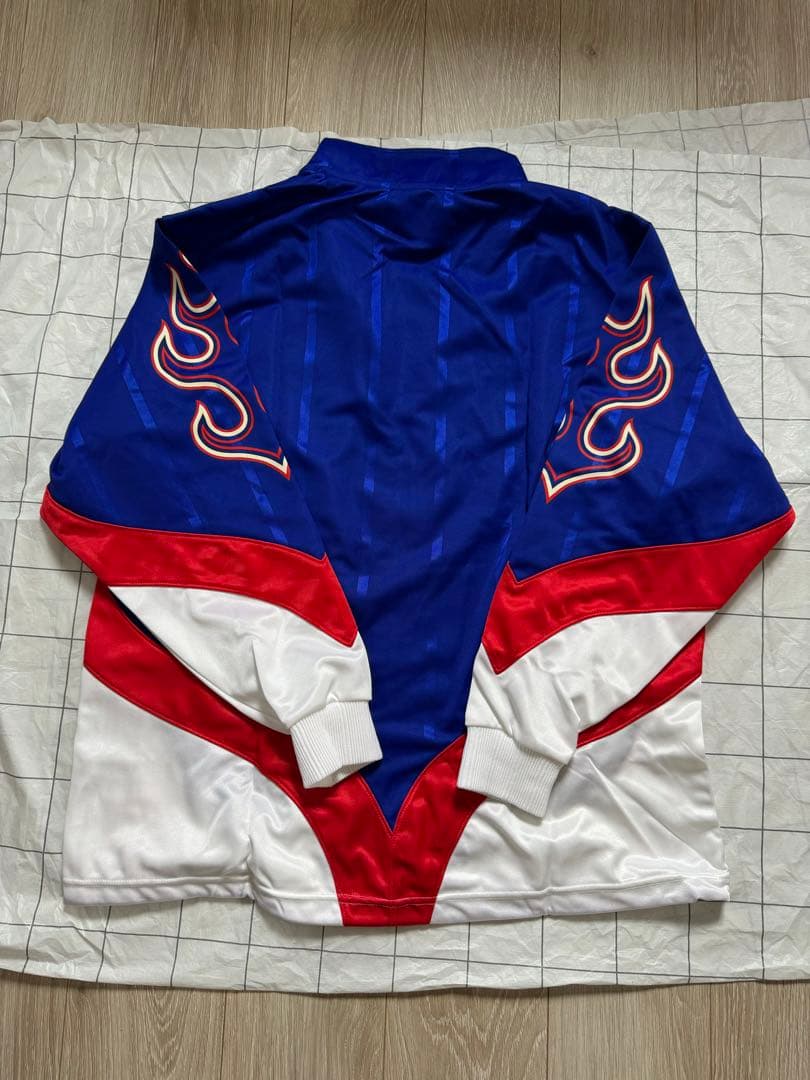 超激レア　サッカー日本代表　炎　トラックジャケット　デッドストック　新品未使用品