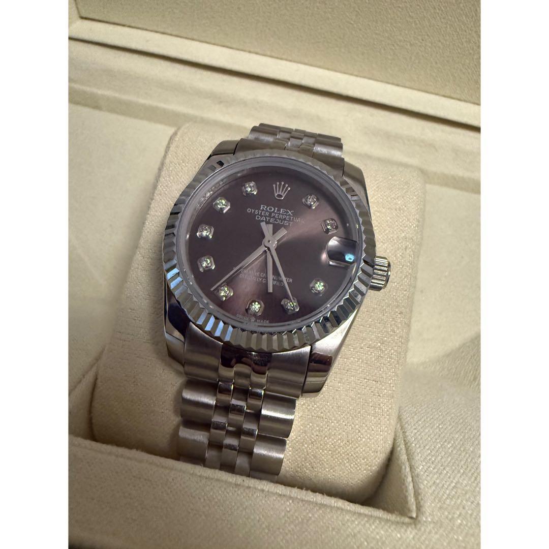 レディース 自動巻 時計 デイトジャスト機能