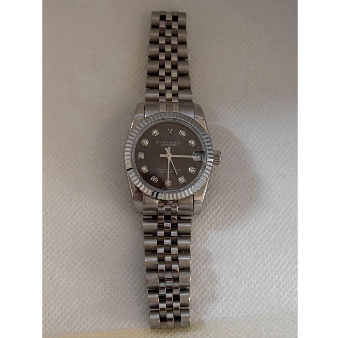 レディース 自動巻 時計 デイトジャスト機能