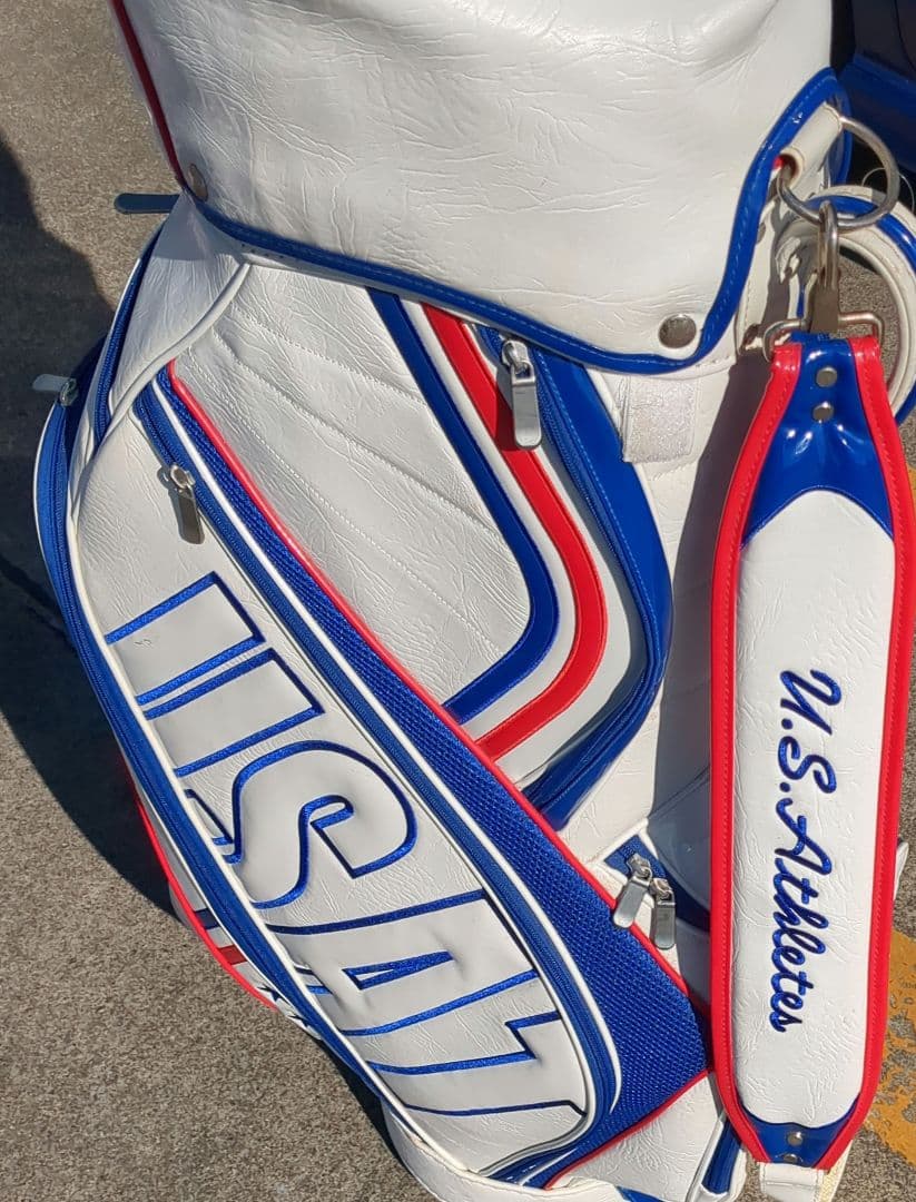 美品高級USAキャディバッグ