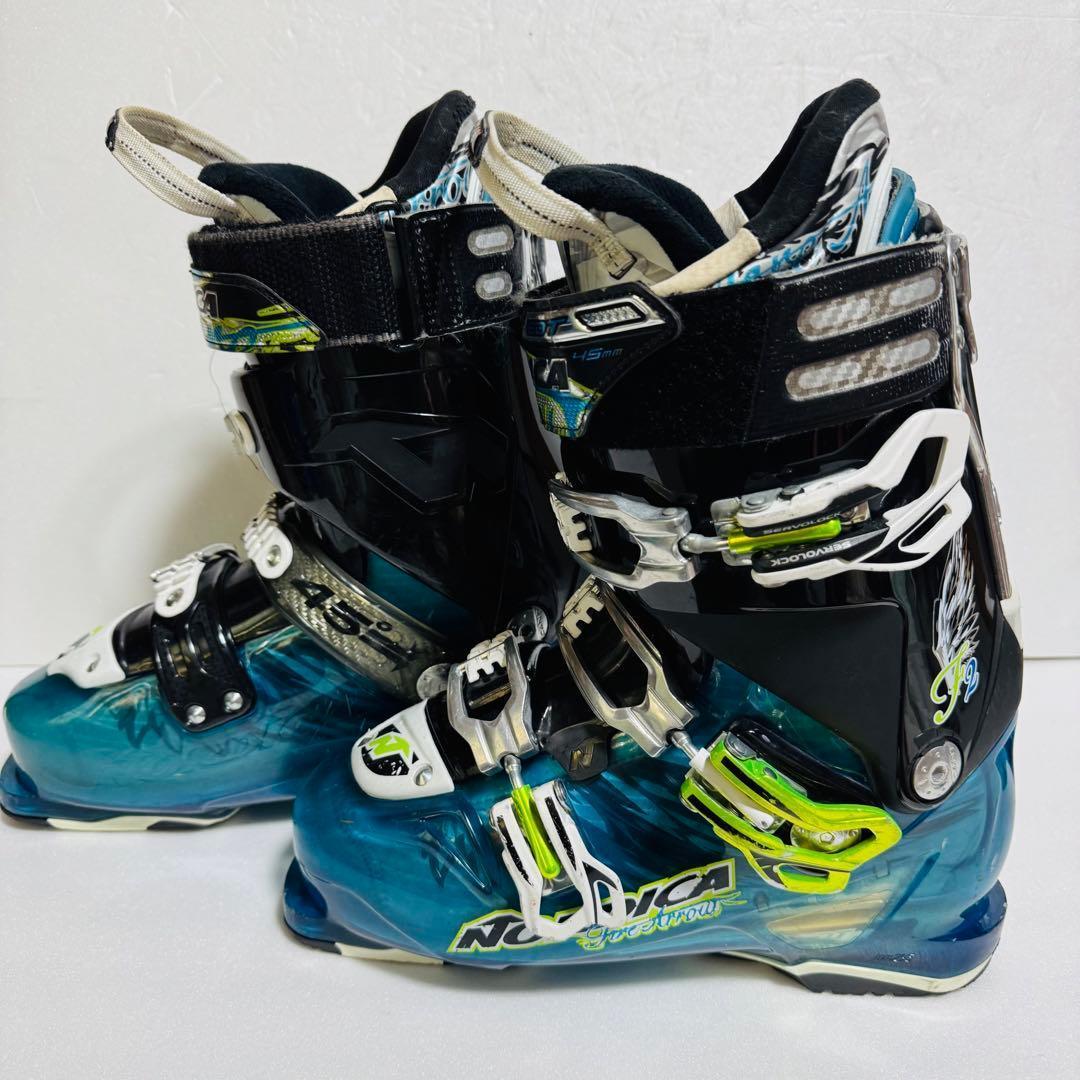 スキーブーツ25.5cmNORDICA FIRE ARROW F2青色水色格安