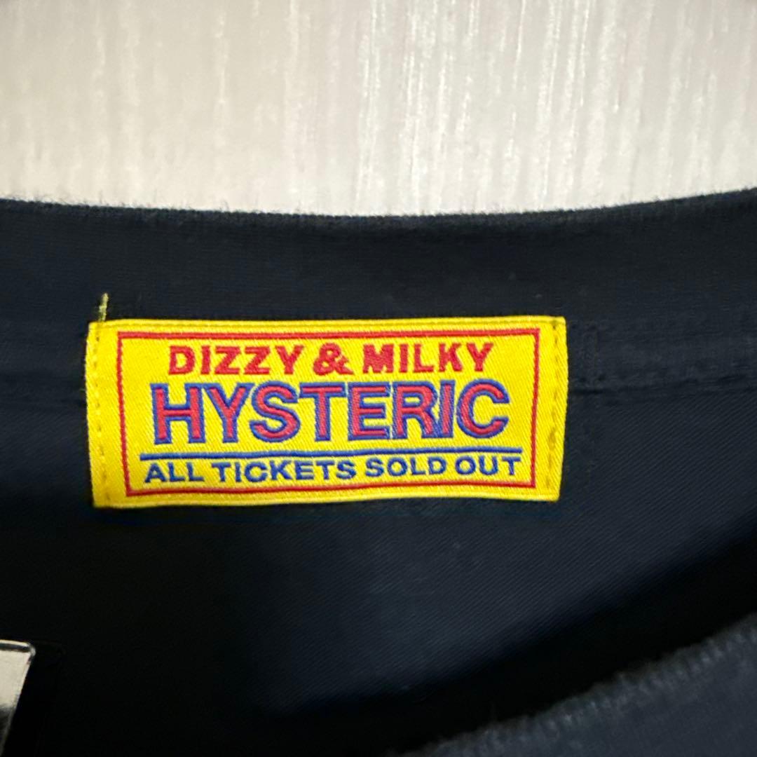 ヒステリックグラマー　ヘビ　黒　ロンT レディース