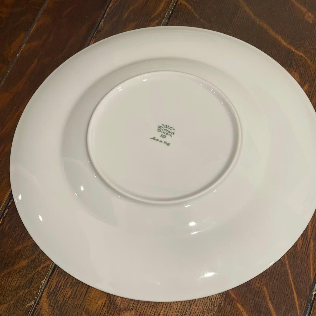 リチャードジノリ　インペロホワイト　6セット　白磁　ディナープレート 29cm