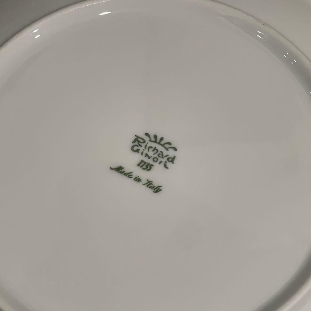 リチャードジノリ　インペロホワイト　6セット　白磁　ディナープレート 29cm