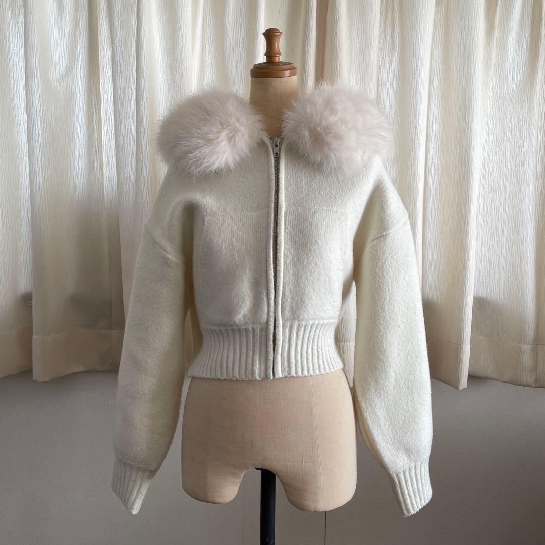 a*a様 ウサギオンライン限定　スナイデル　ファーフードパーカー