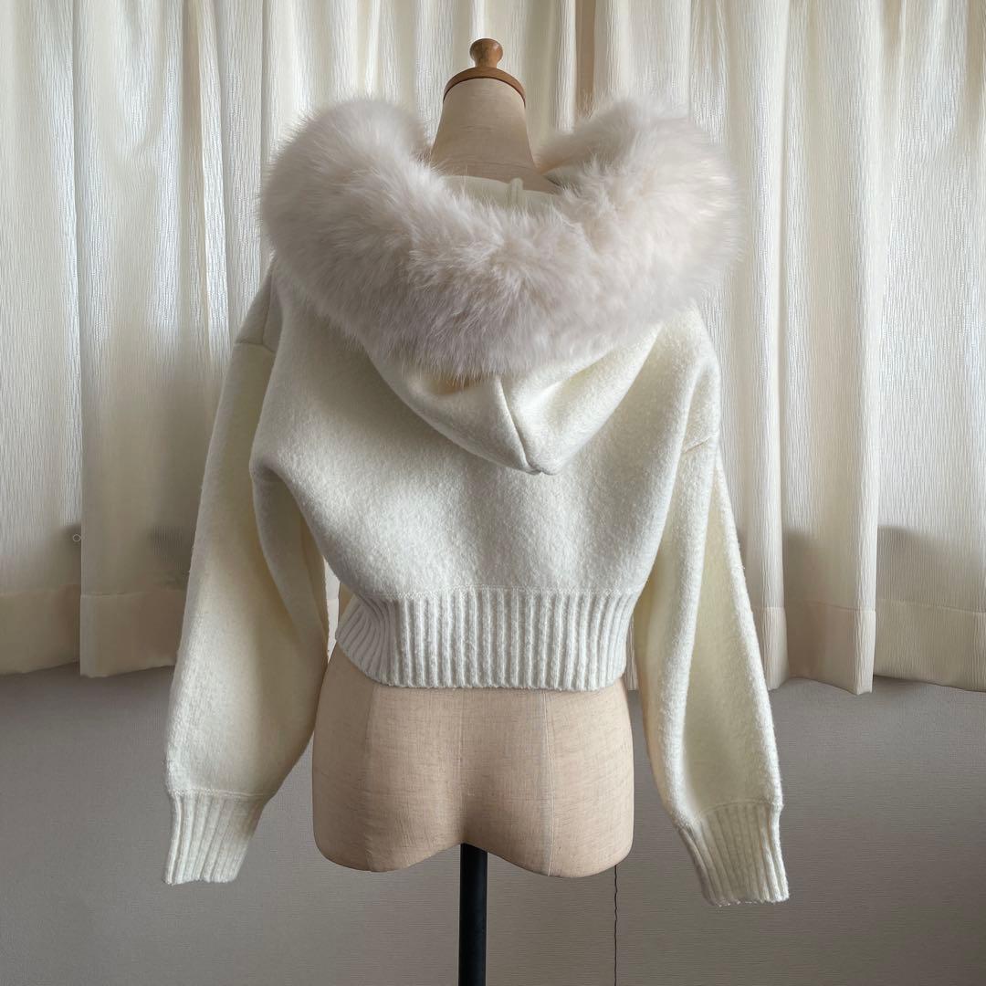 a*a様 ウサギオンライン限定　スナイデル　ファーフードパーカー