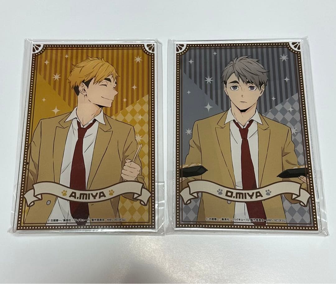 【希少】ハイキュー!!　宮侑　宮治　ナンジャタウン　Ｓ賞　アクリルボード