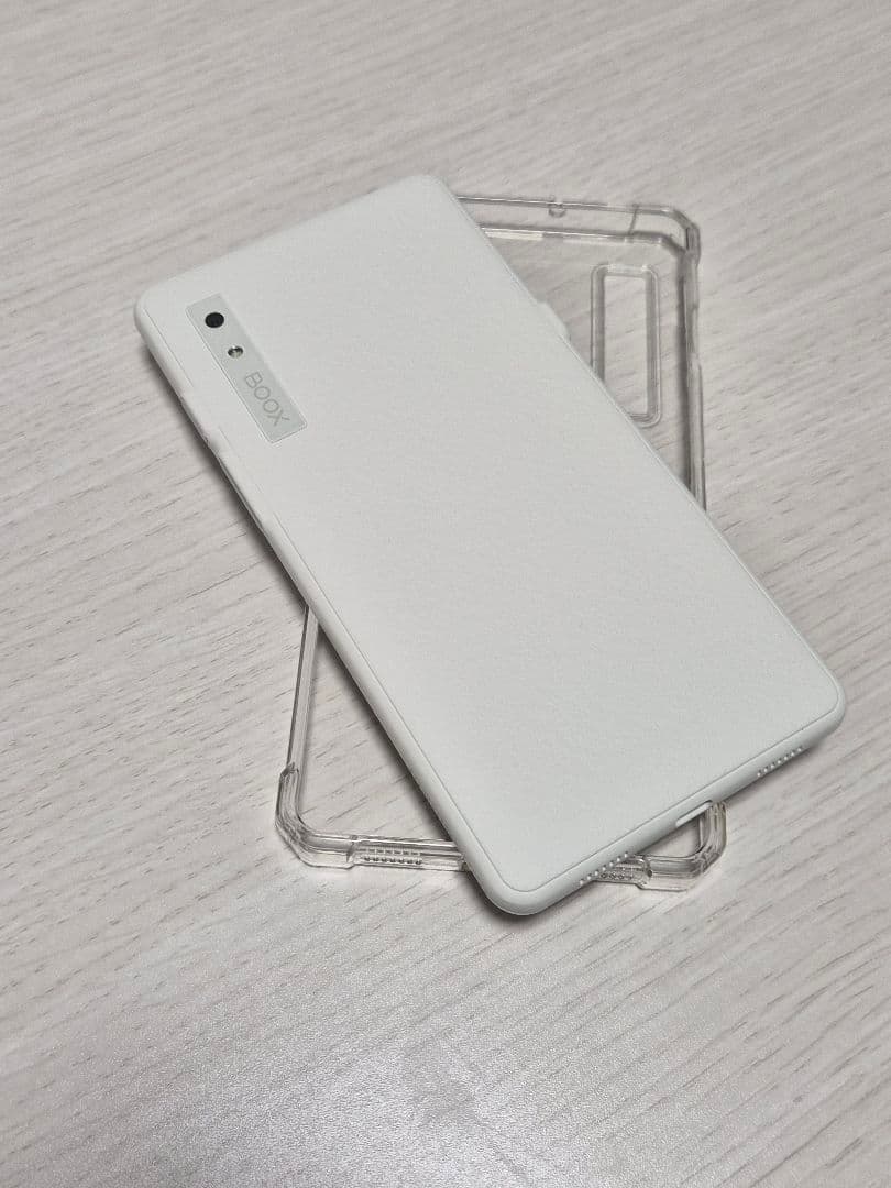 電子ペーパー端末 boox palma2 ホワイト 本体 TPUケース付き