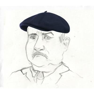 【新品】MANUFACTURE DE BERETS キャスベレー帽 ネイビー