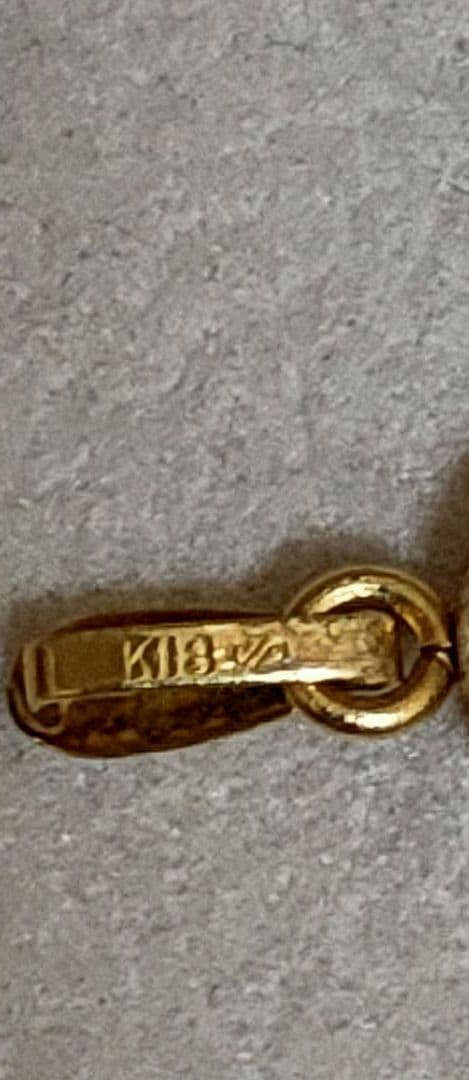 k18 ジュエリー マキ ペンダントトップ