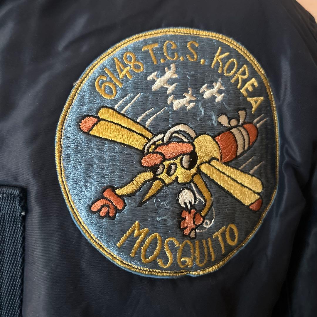 バズリクソンズ ネイビー B-15C フライトジャケット U.S AIR