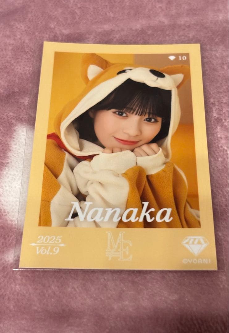 冨田菜々風　ミニフォトvol.9　レア