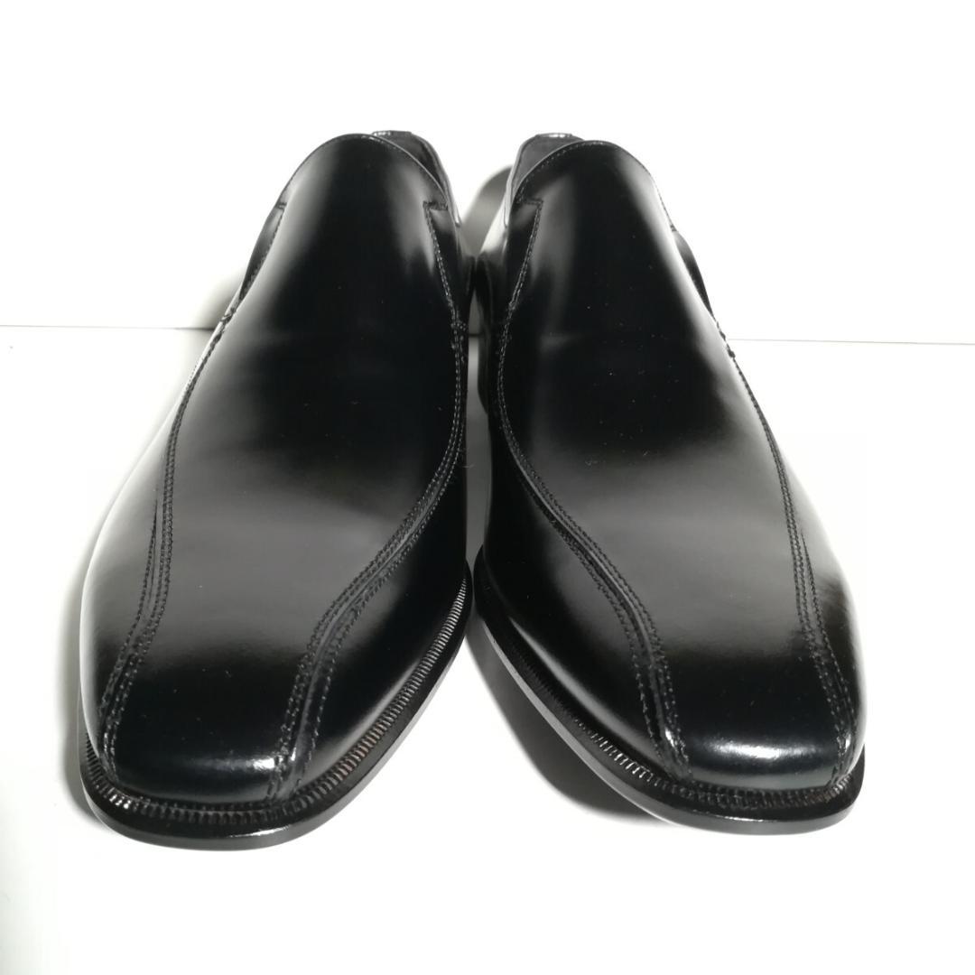 d0348 新品同様・試着程度 リーガル ローファー 25 ブラック シューズ