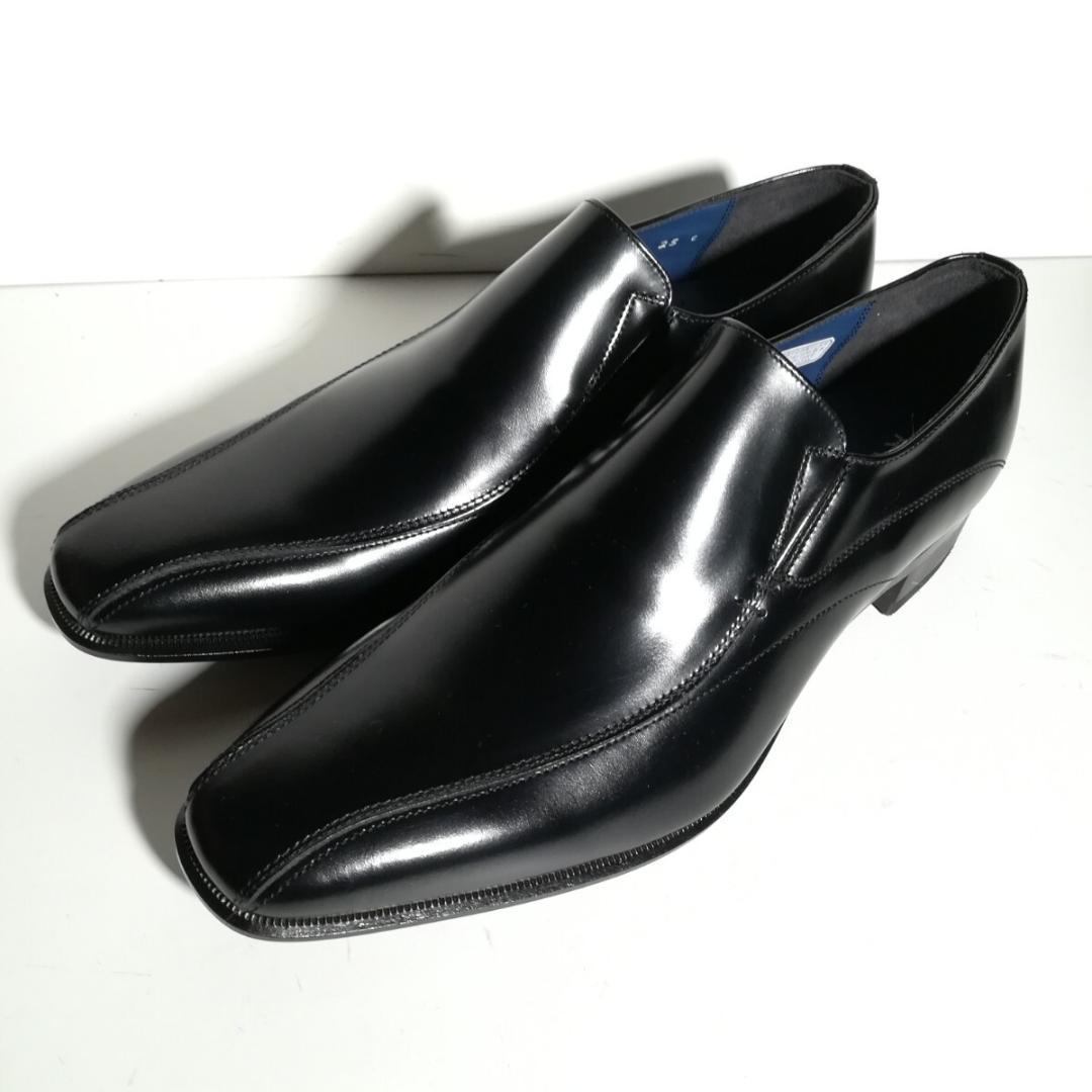 d0348 新品同様・試着程度 リーガル ローファー 25 ブラック シューズ