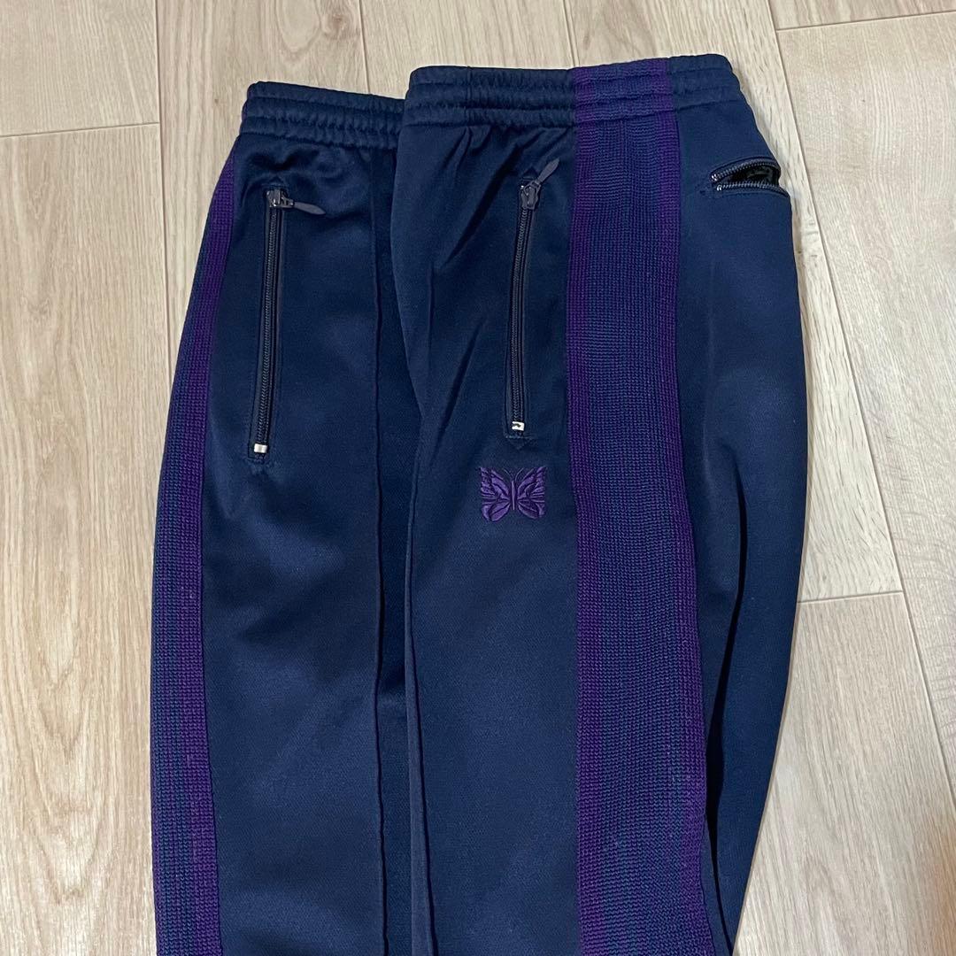 【TIME SALE】Needles トラックパンツ 紺 紫 S