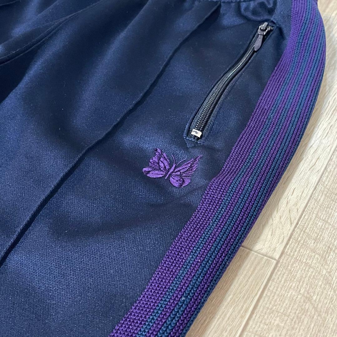 【TIME SALE】Needles トラックパンツ 紺 紫 S
