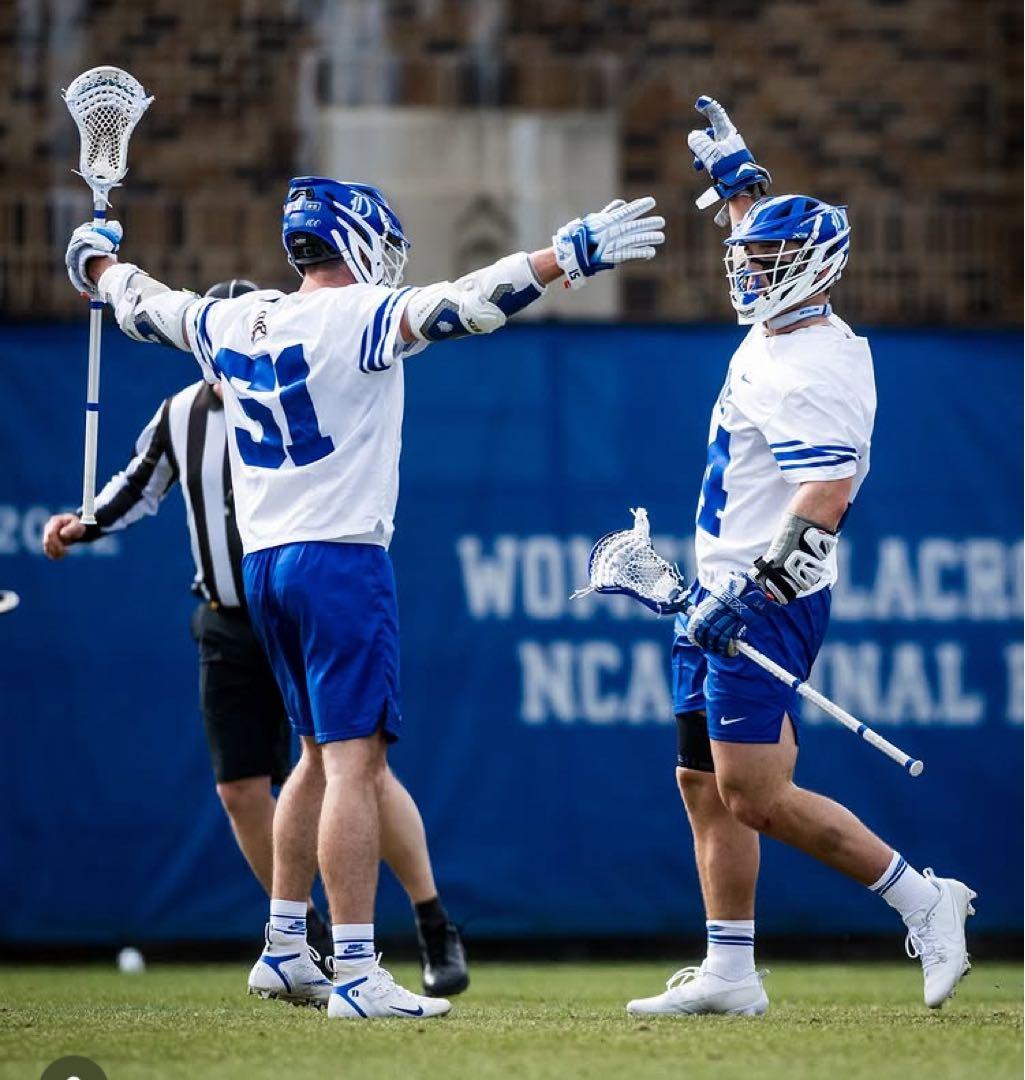 ラクロス　アメフト　スパイク　ナイキ　ハラチ　8 Duke大学　カスタム26cm