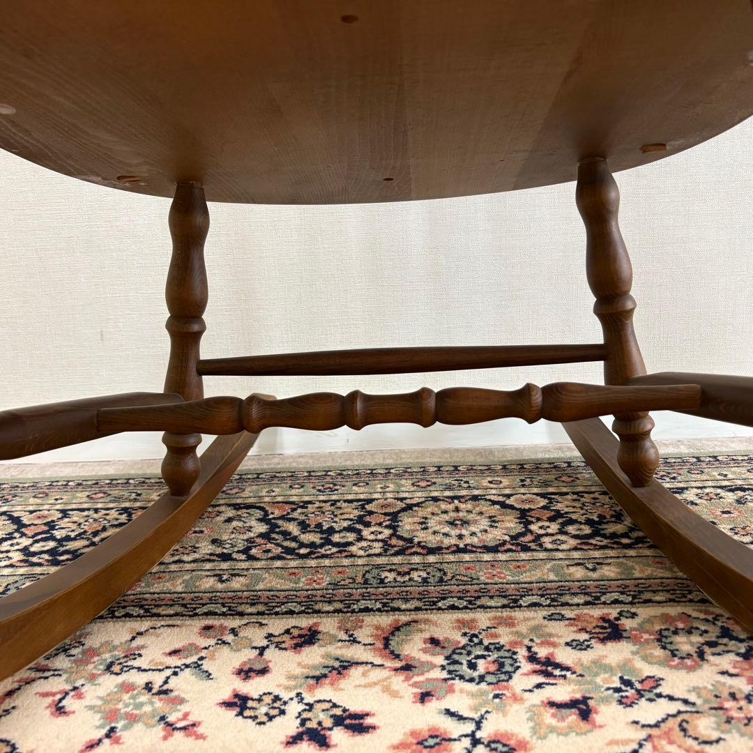 【送料込み】アンティーク家具/木製ロッキングチェア